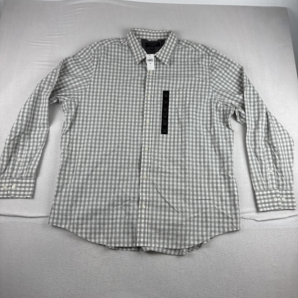 New! Banana Republic Soft Wash Slim Fit Button Down Shirt 2XL Casual Preppy